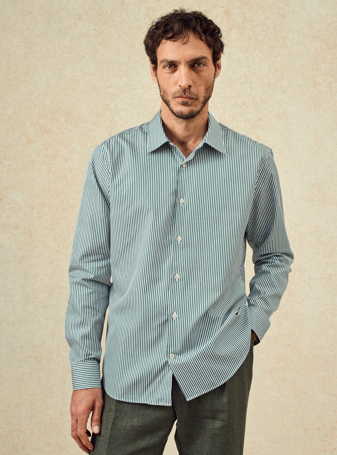 Chemises rayées Homme